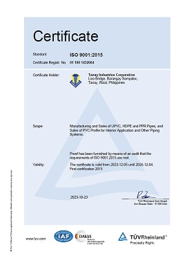Iso Certification
