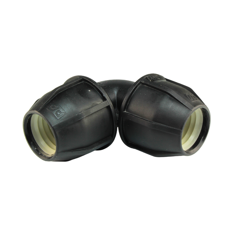 PP Compression Fittings Equal Elbow