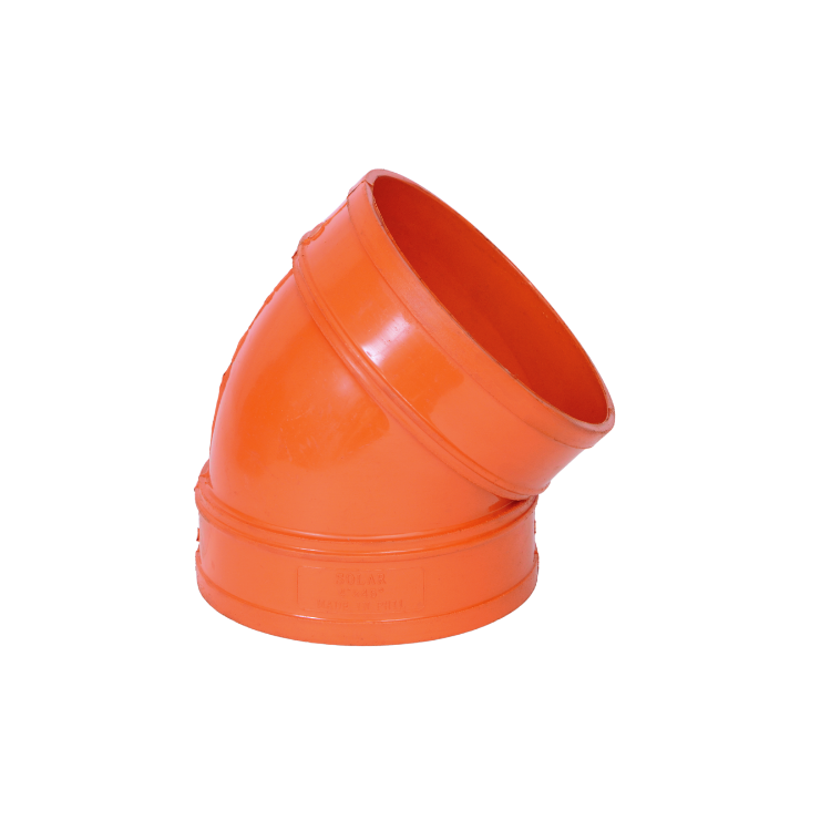 Solar Orange Elbow 45°
