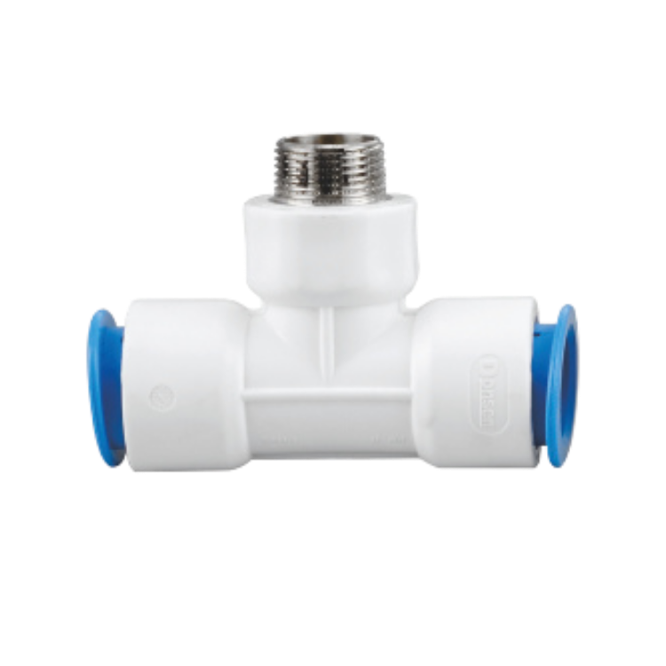 Push Fit Male Threaded Tee